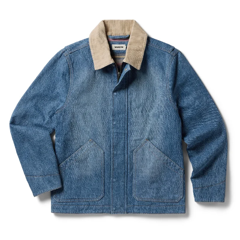 Festival Jacket-The Workhorse Jacket in Fletcher Wash Organic Selvage