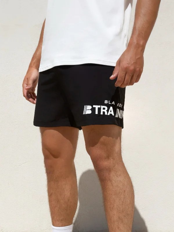 Surf Shorts-Apex Training Shorts - Black