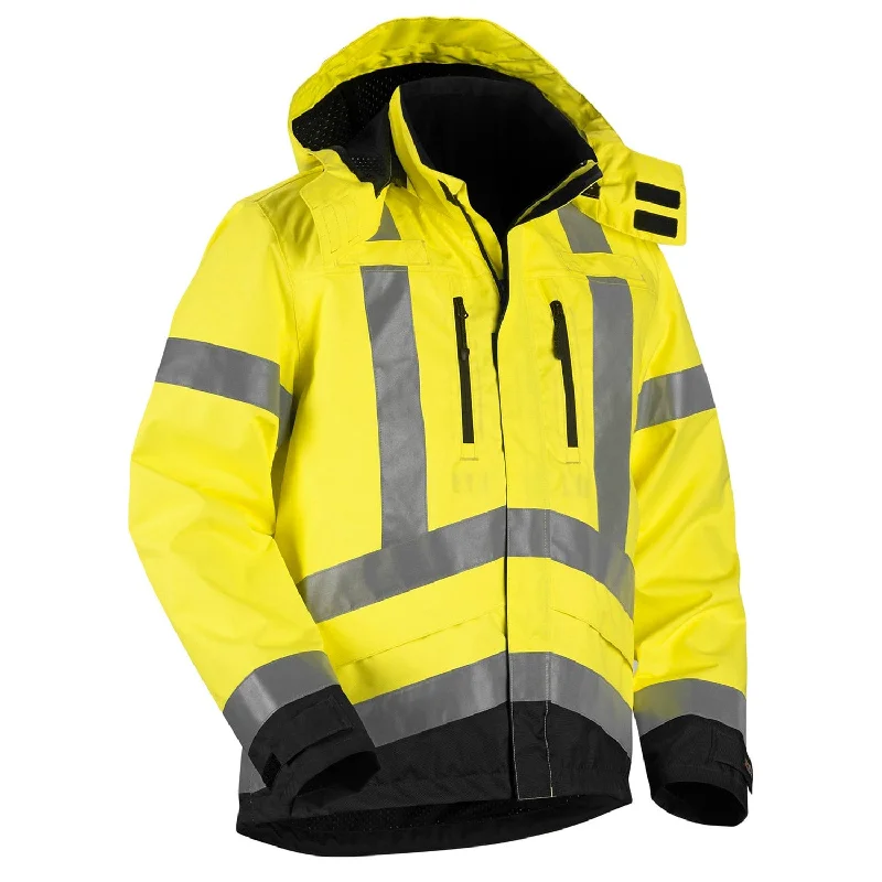 Insulated Jacket-Blaklader Men's Hi-Vis Shell Jacket