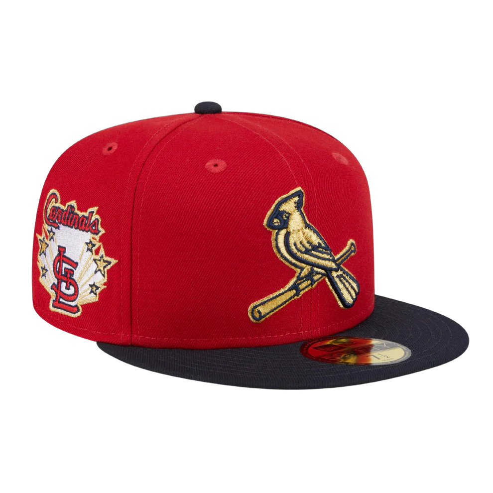 Snowboarding Hat-New Era St. Louis Cardinals Game Day 59FIFTY Fitted Hat