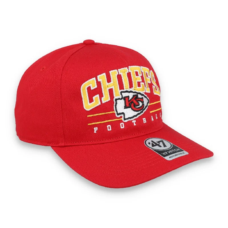 Slouch Beanie Hat-'47 Kansas City Chiefs Script Basic Snapback Hat-Red