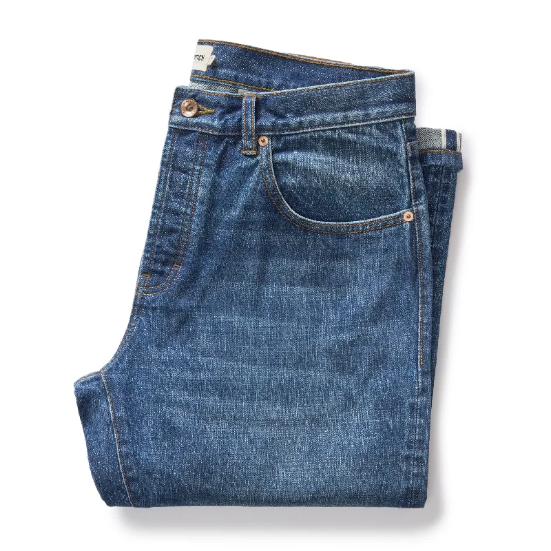 The Democratic Jean in Mid Wash Organic Selvedge