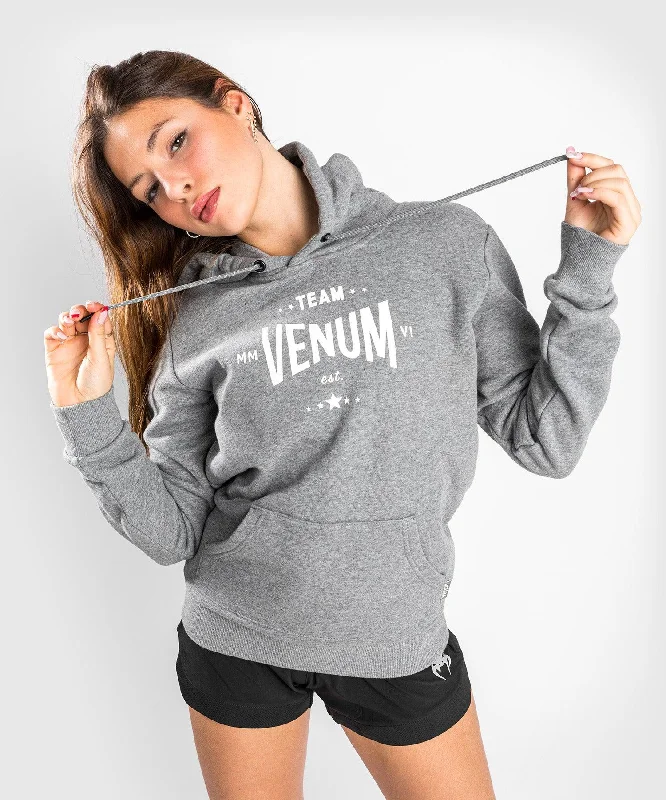 Music Hoodie-Venum Team 2.0 Hoodie - Light Heather Grey