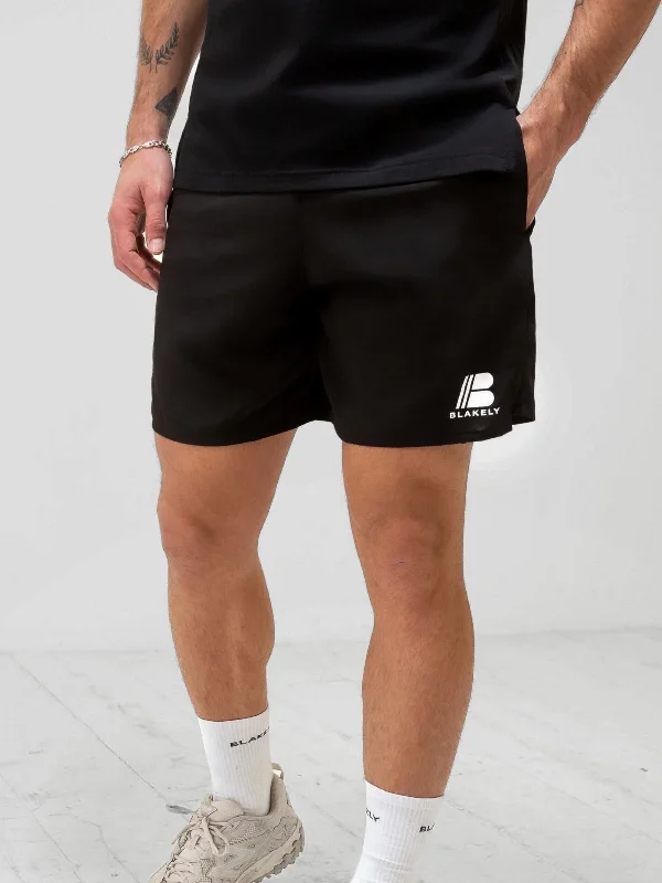 Pajama Shorts-Apex Tech Shorts - Black