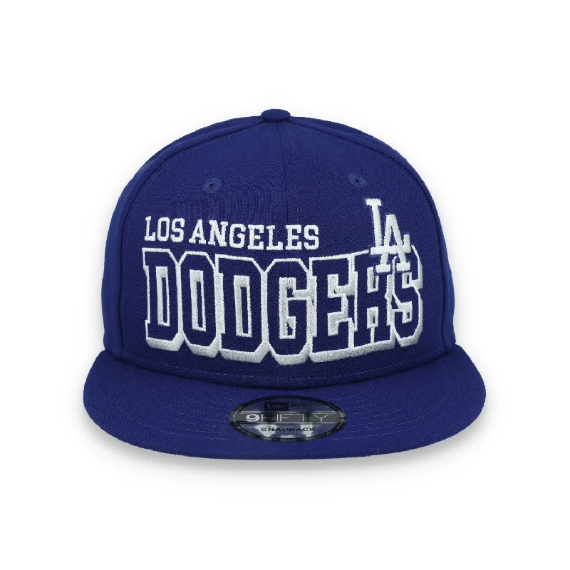 Sun Hat-New Era Los Angels Dogers Game Day 9FIFTY Snapback Hat