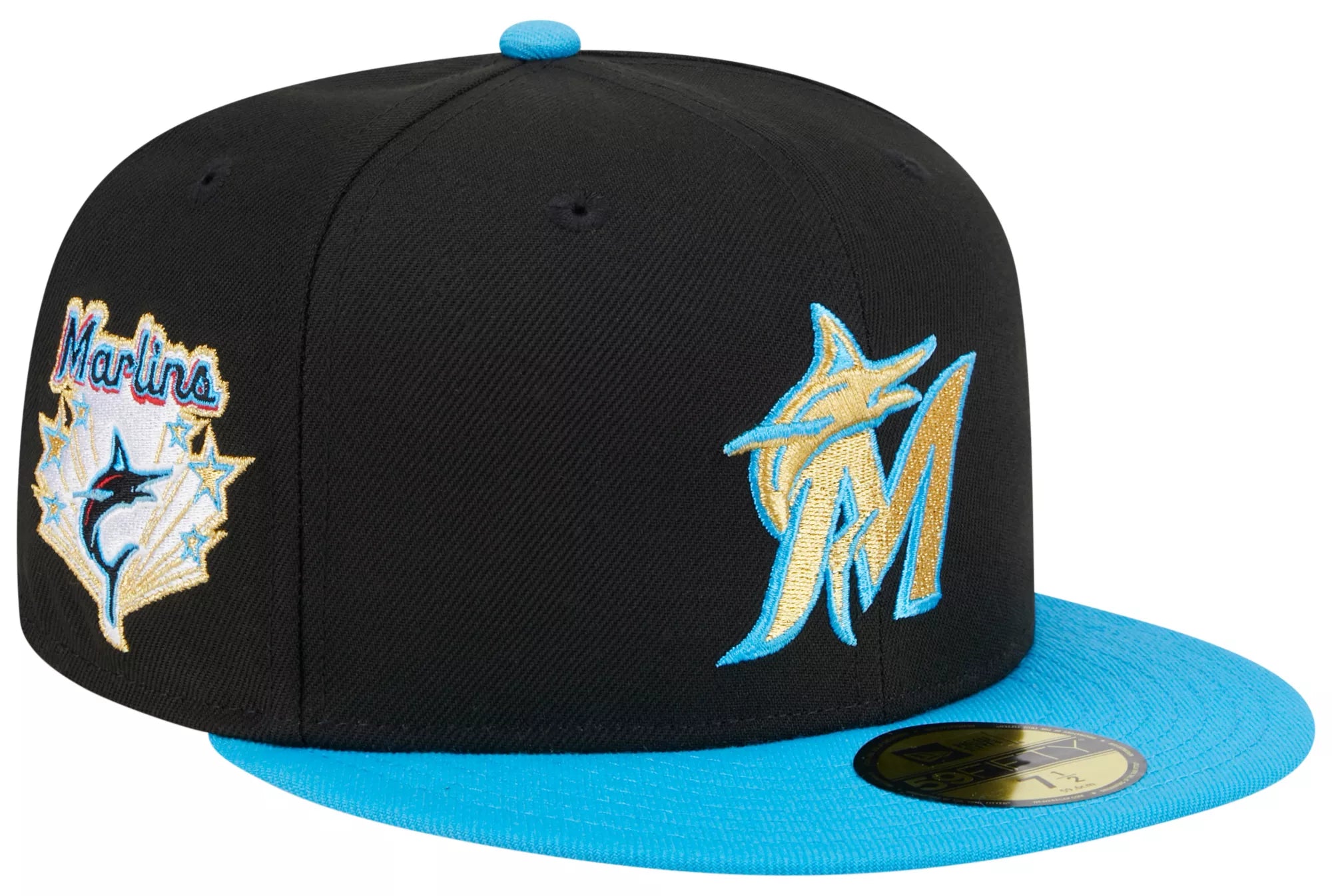 Football Hat-New Era Miami Marlins Game Day 59FIFTY Fitted Hat