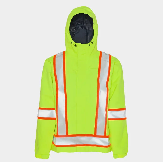 Breathable Jacket-Grundéns Men's Full Share Waterproof CSA Rain Jacket