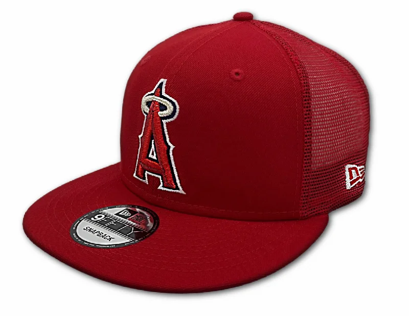 Slouch Beanie Hat-LOS ANGELES ANGELS NEW ERA 9FIFTY CLASSIC TRUCKER C1 OTC SNAPBACK