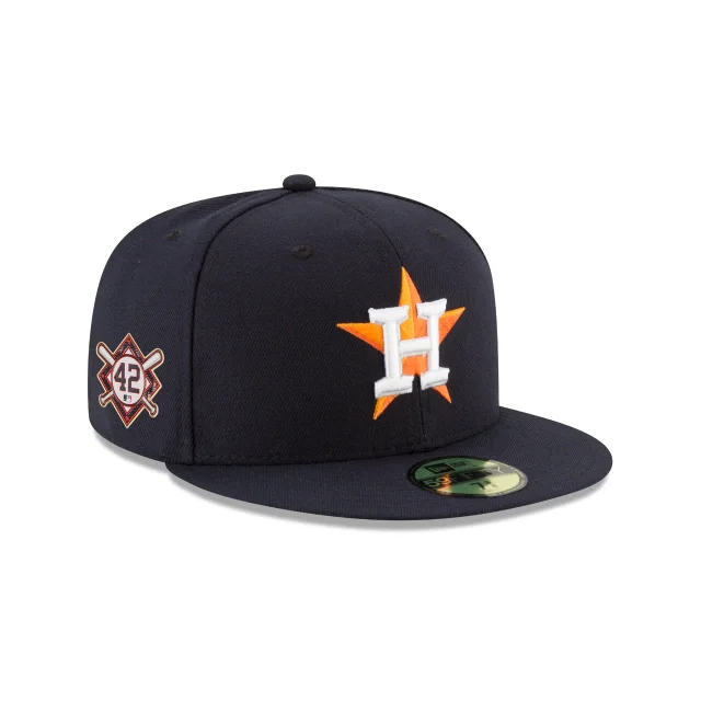 Animal Print Hat-NEW ERA HOUSTON ASTROS JACKIE ROBINSON DAY 59FIFTY FITTED HAT