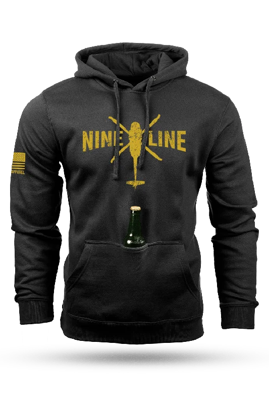 Military Hoodie-Nine Line Helo - Tailgater Hoodie