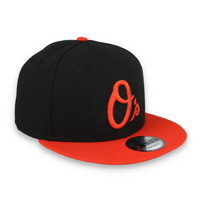 Football Hat-New Era Baltimore Orioles On Field Alternative 9Fifty Snapback Hat-Black