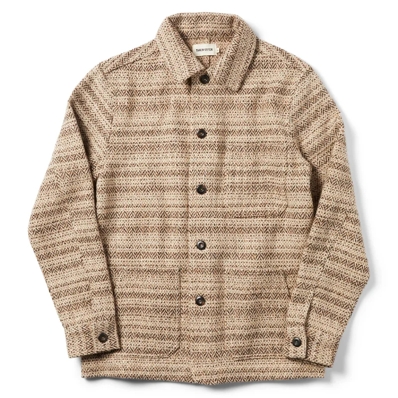 Special Edition Jacket-The Ojai Jacket in Espresso Herringbone Wool