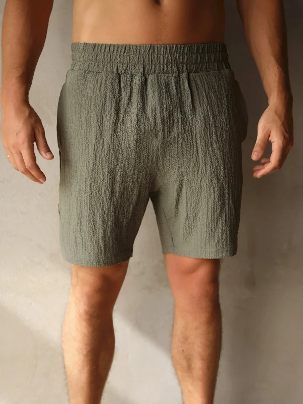 Limited Edition Shorts-Salvatore Shorts - Khaki