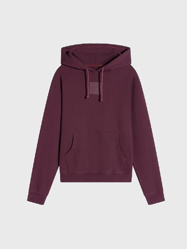 Breathable Hoodie-BARRY'S GARNET DIAGONAL HOODIE