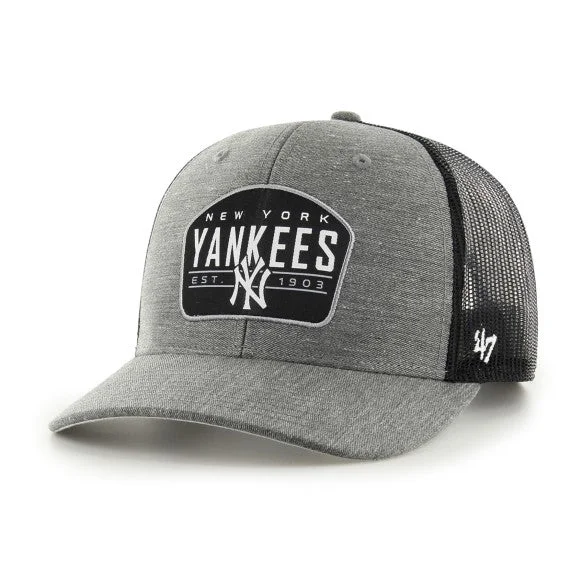 Minimalist Hat-'47 Brand New York Yankee Slate Trucker Adjustable Snapback