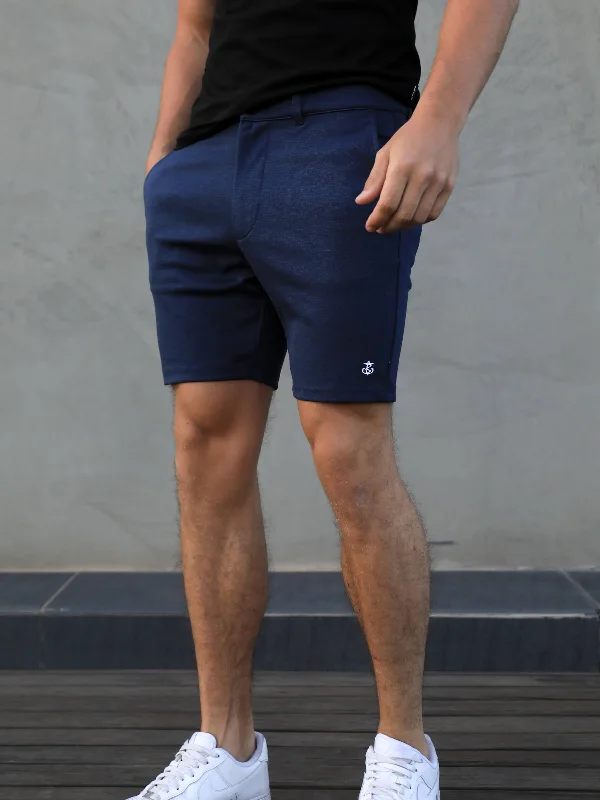 Handmade Shorts-Sorrento Shorts - Navy