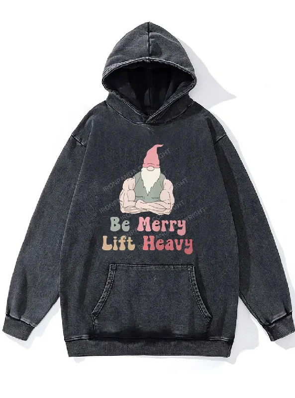 Wolf Hoodie-Gnome  Washed Gym Hoodie