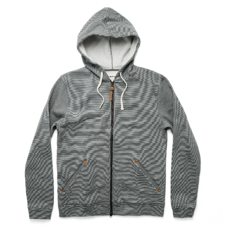 Wolf Hoodie-The Après Hoodie in Grey Stripe