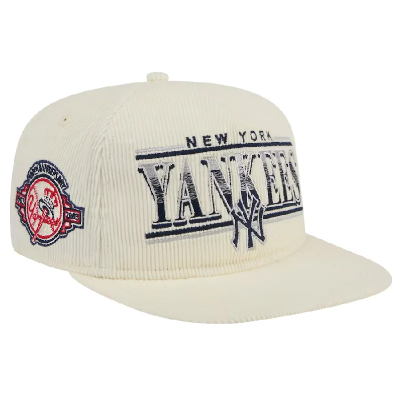 Tropical Hat-New Era New York Yankees Corduroy Throwback The Golfer Snapback Hat