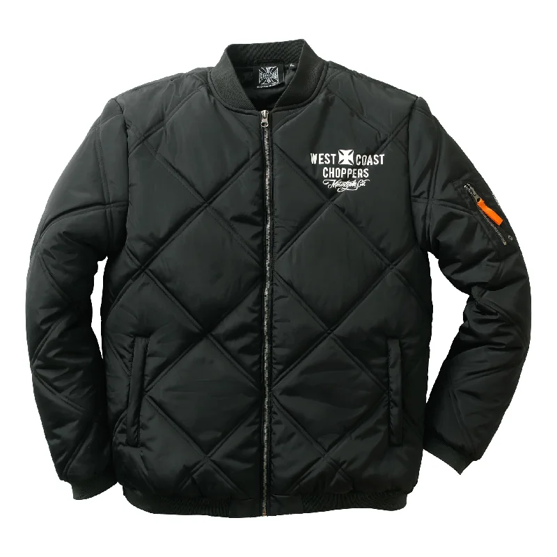 Snap Button Jacket-WCC RIGID JACKET - BLACK