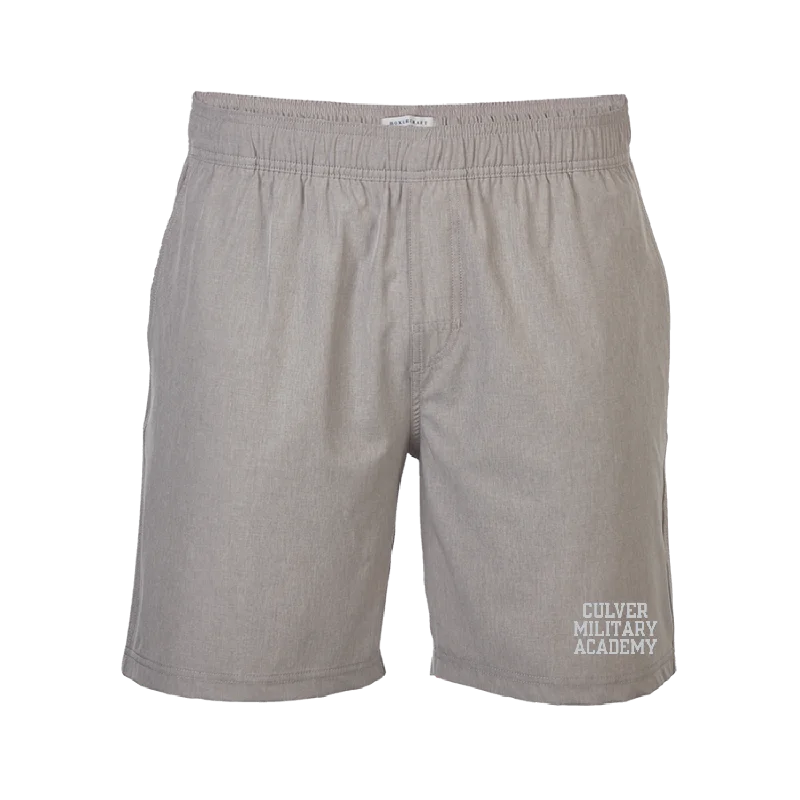 Men Tech Riptide Shorts - Light Grey