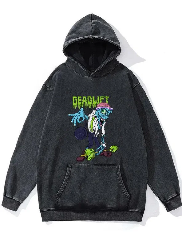 Movie Hoodie-DEADLIFT WASHED GYM HOODIE