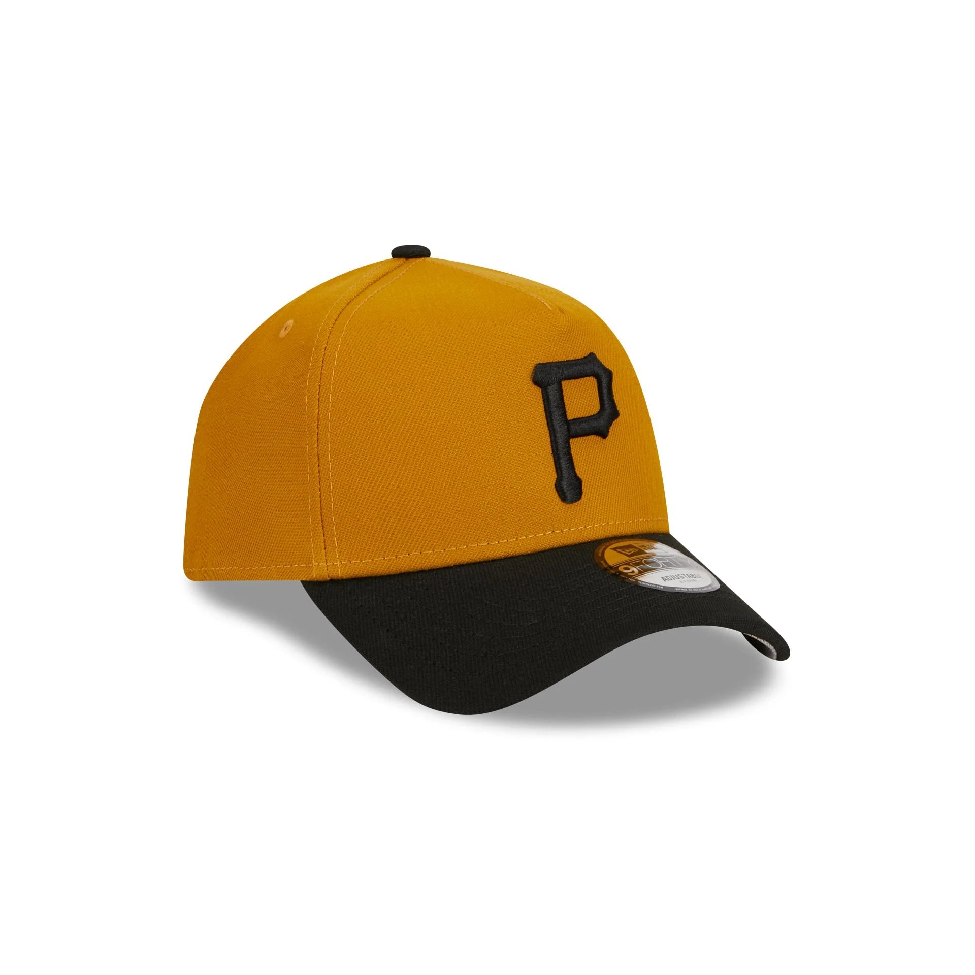 Adjustable Hat-New Era Pittsburgh Pirates Rustic Fall A Frame 9forty Adjustable Hat -