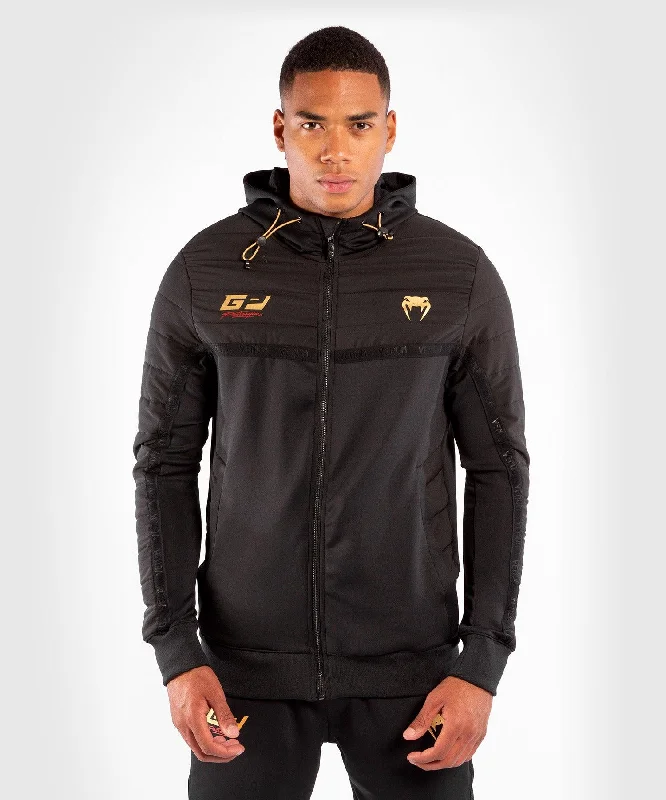 Two-Tone Hoodie-Venum Petrosyan 2.0 Hoodie - Black/Gold