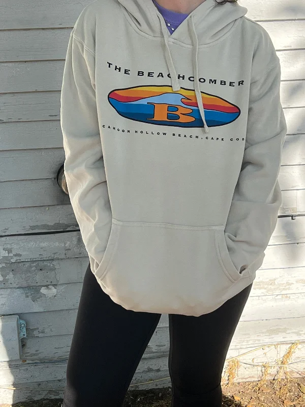 Superhero Hoodie-Sunset Oval B Hoodie