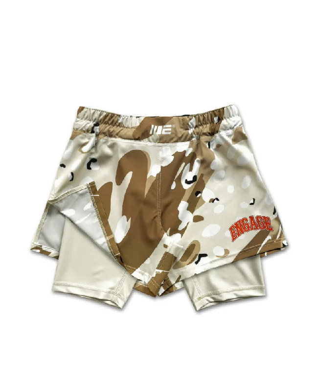 Outdoor Shorts-Arch Camo 2-in-1 Hybrid Shorts