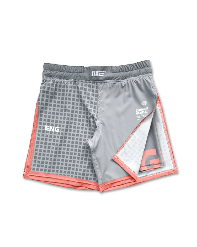 Fishing Shorts-Grid Tech (Grey) 2-in-1 Gladiator Shorts