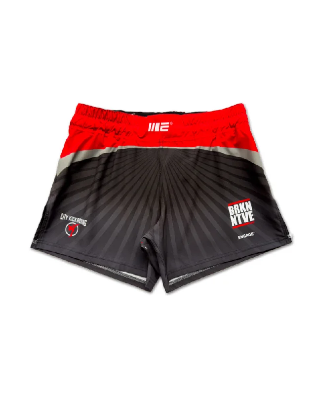 Rock Shorts-Israel Adesanya 'Retro Stylez' MMA Hybrid Shorts