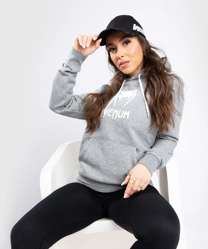 Concert Hoodie-Venum Classic Hoodie - For Women - Light Heather Grey