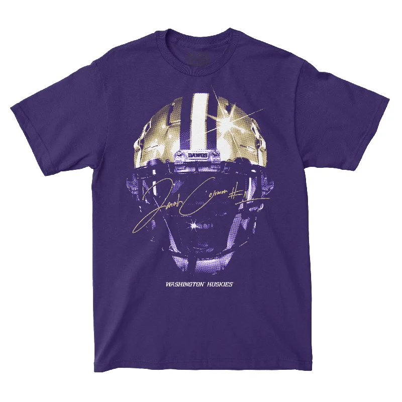 Summer T-Shirt-EXCLUSIVE RELEASE - Jonah Coleman Spotlight Tee - Purple