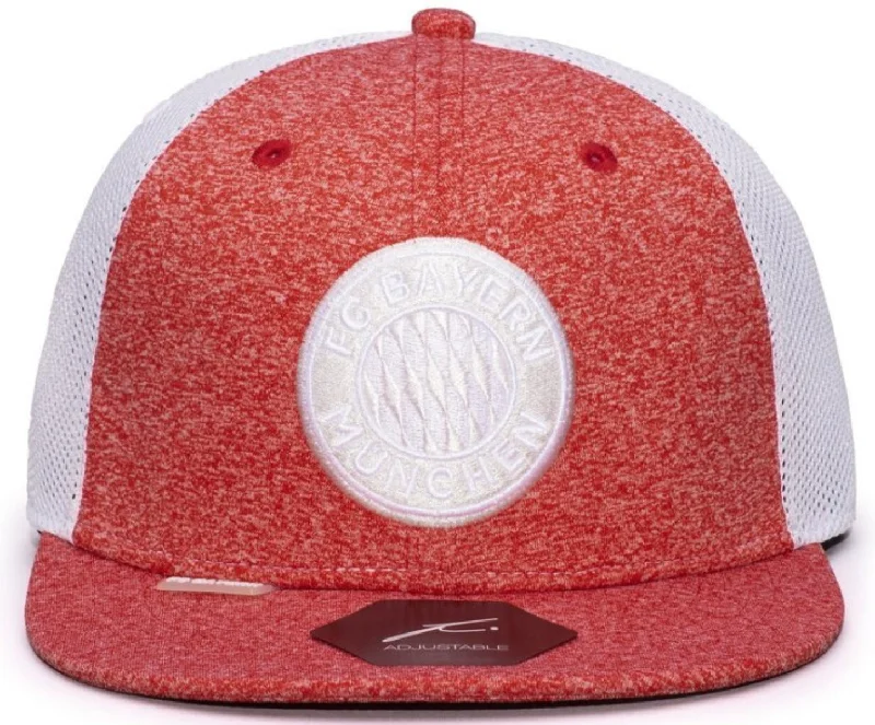 Minimalist Hat-FI COLLECTIONS BAYERN MUNICH DRIBBLING SNAPBACK HAT-RED/WHITE