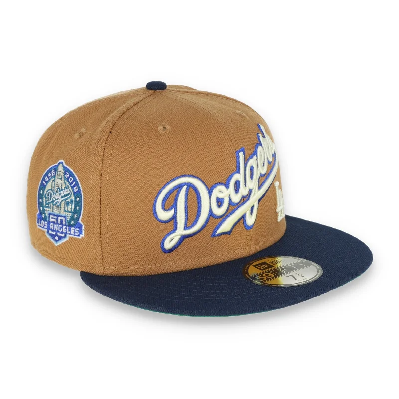 Surfing Hat-New Era Los Angeles Dodgers 1958-2018 60 Years Side Patch 59FIFTY Fitted