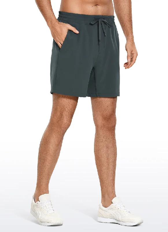 Camping Shorts-Feathery-Fit Athletic Shorts 7''- Lined