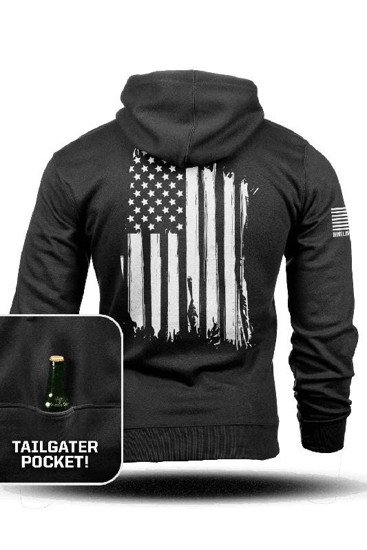 Slim Fit Hoodie-America - Tailgater Hoodie