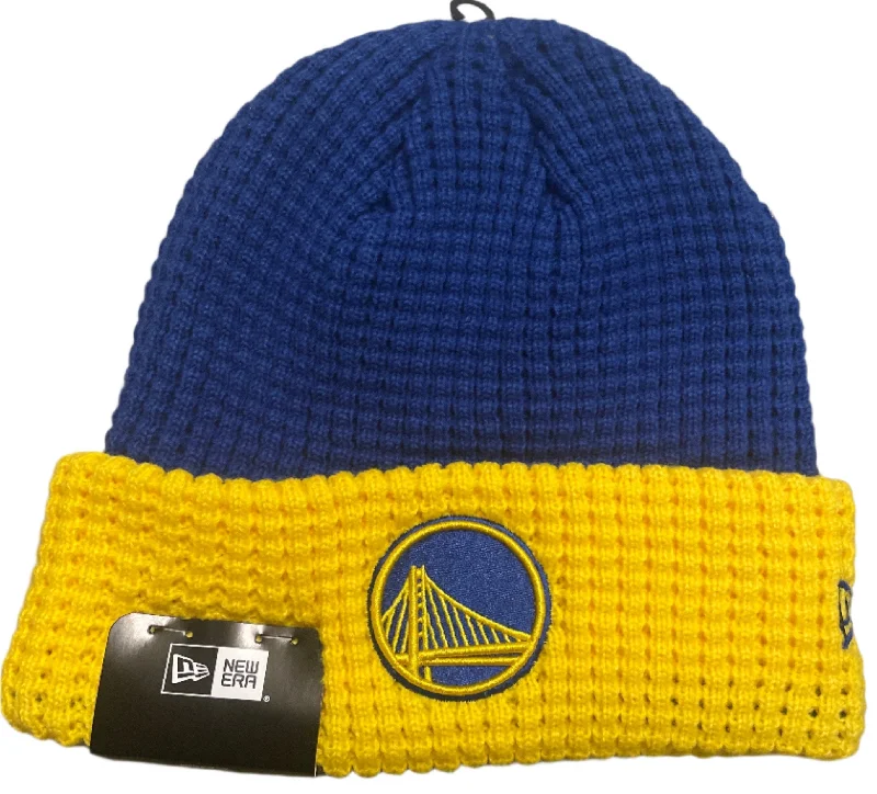 Tennis Hat-New Era Golden State Warriors Waffled Knit