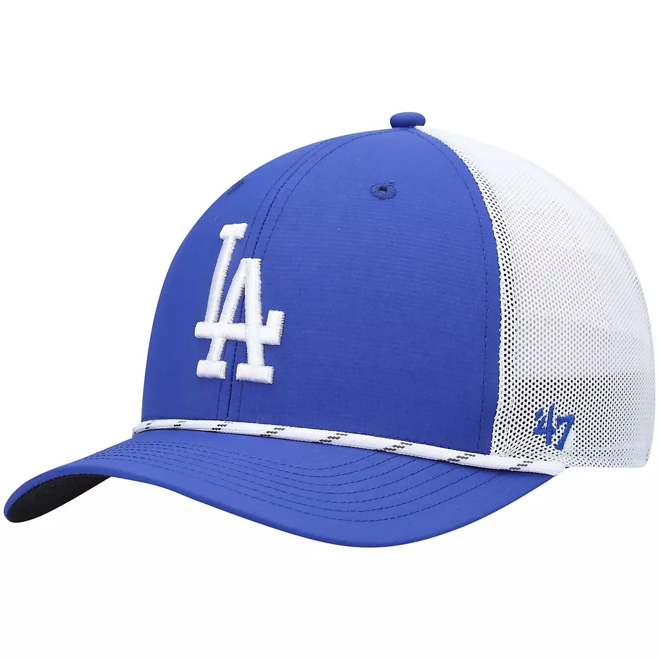 Printed Hat-'47 Brand Los Angeles Dodgers Burden Trucker Snapback Hat