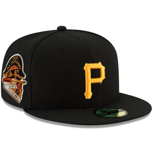 Aesthetic Hat-New Era Pittsburgh Pirates 1959 All Star Game Side Patch 59fifty- Black