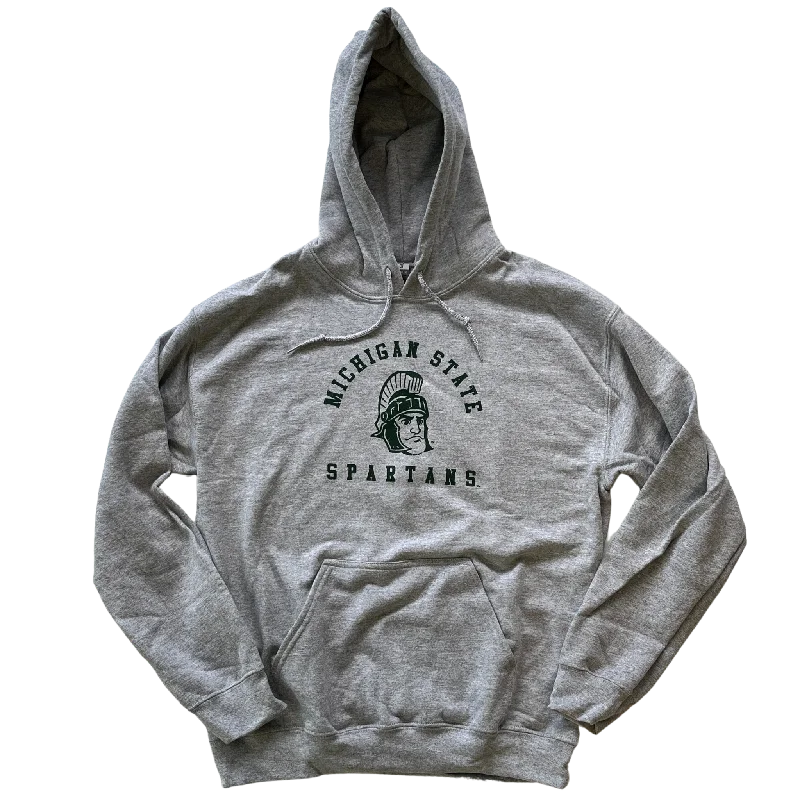 Snowboarding Hoodie-Sparty Gildan Hoodie - Gray