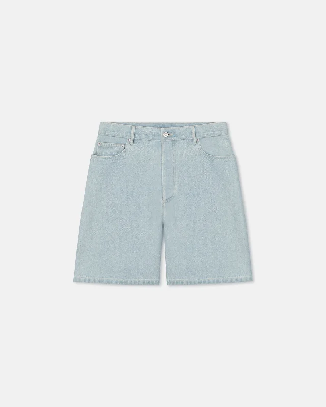 Novan - Denim Shorts - Sun Bleach