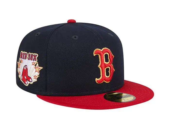 Cycling Hat-New Era Boston Red Sox Game Day 59FIFTY Fitted Hat