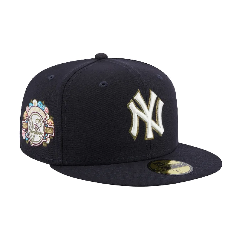 Beanie Hat-New Era Botanical Pack New York Yankees 59FIFTY Fitted cap  Navy - Green Under visor