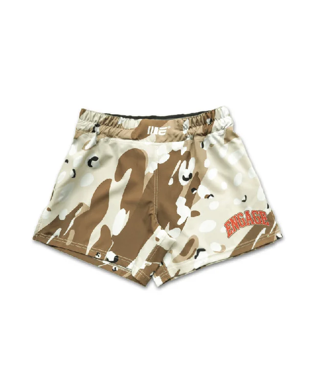 Lightweight Shorts-Arch Camo MMA Hybrid Shorts