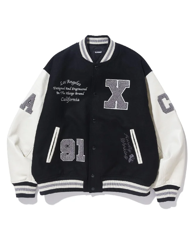 Cotton Jacket-OG LOGO VARSITY JACKET