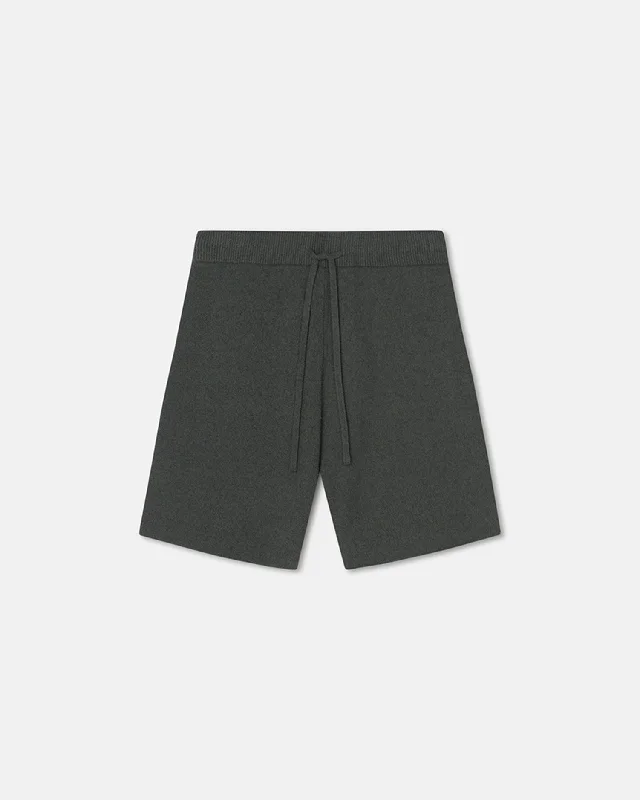 Walter - Terry-Knit Shorts - Graphite