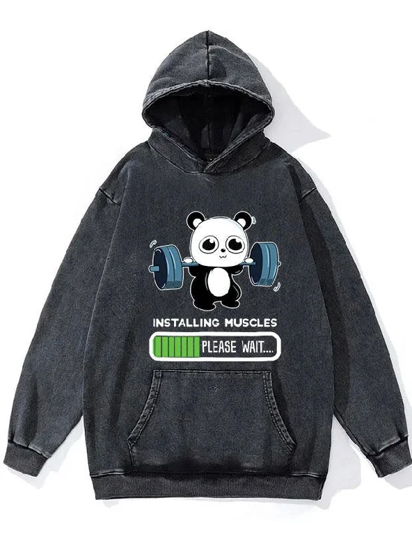 Sleeveless Hoodie-Bench Panda WASHED GYM HOODIE