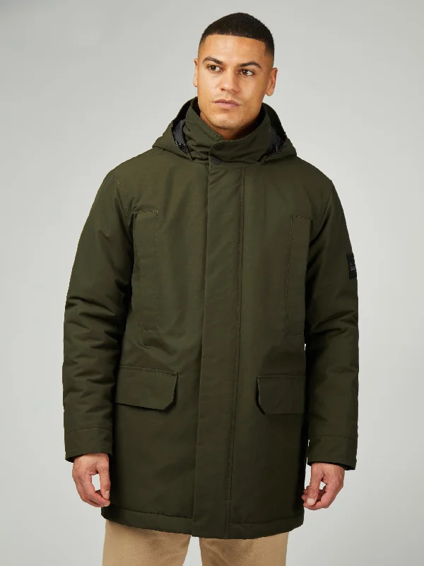 Workwear Jacket-Heavy Parka - Camoflage